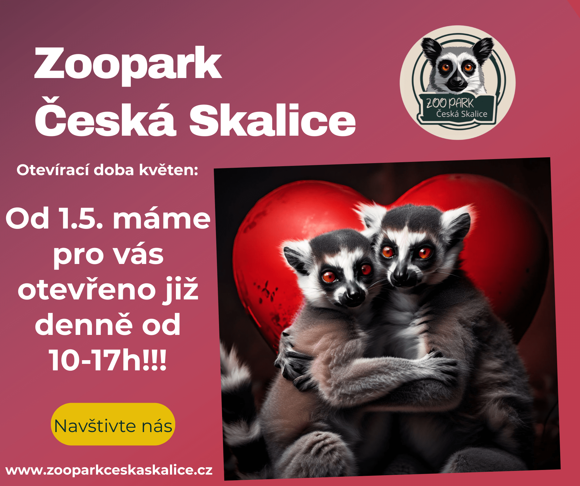 Zoopark Od 1.5.2024 má náš zoopark otevřeno již denně - FAMILY PARK Česká Skalice